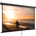 thumbnail interactive-video image 1 of SEGAWE Manual Pull-Down Projector Screen – HD, Available In 72/80/100/120 Inch 1 of 6