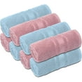 thumbnail image 1 of YYEAN Fingertip Towels 8 Pack, 100% Turkish Cotton, Small Hand Towels for Body and Face, 12 x 18 in, Soft and Absorbent, Quick Dry-Pink-ocean Blue, 1 of 10