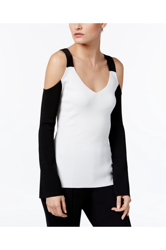 $89 Womens New 1312 Black Cut Out Scoop Neck Top XL B+B