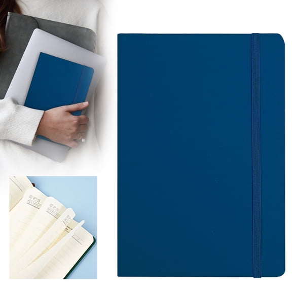 YYKihy A5 Hardcover Notebook with Pen Loop, 80 Sheets Lined Journal