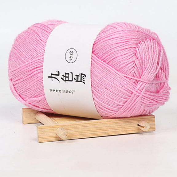 YYKihy Bamboo Cotton Baby Line Fine Wool Crochet Diy Children Cotton Yarn