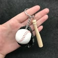 thumbnail image 1 of YYKihy Baseball Keychain Gifts For Father Baseball Gift For Players Seniors Mom Dad Team Basket Bag Ideas Baseball Keychain Kids Toy, 1 of 5