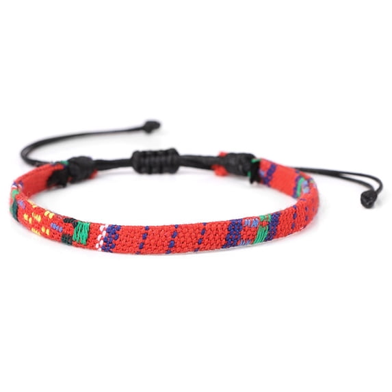YYKihy Bracelet Set Men And Women Bracelets For Men Handmade Boho Bracelets Jewelry Wrap Bracelets Adjustable Men'S And Women'S Anklet Woven Bracelets Ethnic Hippie Style