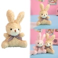 thumbnail image 1 of YYKihy Bunny Keychain Key Chain Plush Bunny Keychain Plush Pendant Decorative Bunny Pendants Plush Toy Backpack Keychain Pendant Bag Accessories, 1 of 8