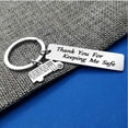 thumbnail image 1 of YYKihy Bus Driver Appreciation Thank You For Keeping Me School Bus Driver Keychain Thank You Jewelry Keyring For Driver Christmas Birthday, 1 of 5