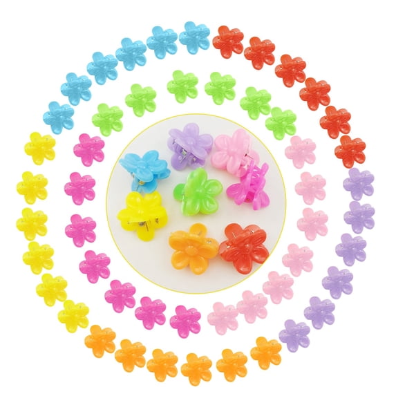 YYKihy Butterfly Hair Clips Claw Barrettes, Assorted Color Mini Jaw Clip Hairpin Accessories Women, Girls, Kids, Baby, Random