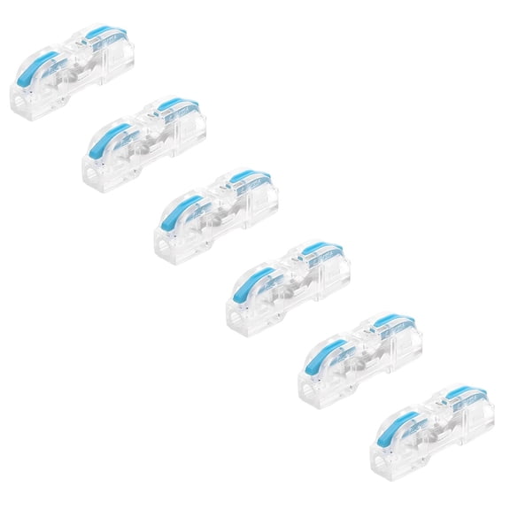 YYKihy Conductor Compact Connectors Lever Connectors Orange Electrical Wire Terminals For Any Circuit Splices 28 12 AWG In Out