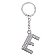 thumbnail image 1 of YYKihy Creative English Alphabet Keychain Decorative Pendant Alloy Diamond Keychain, 1 of 1