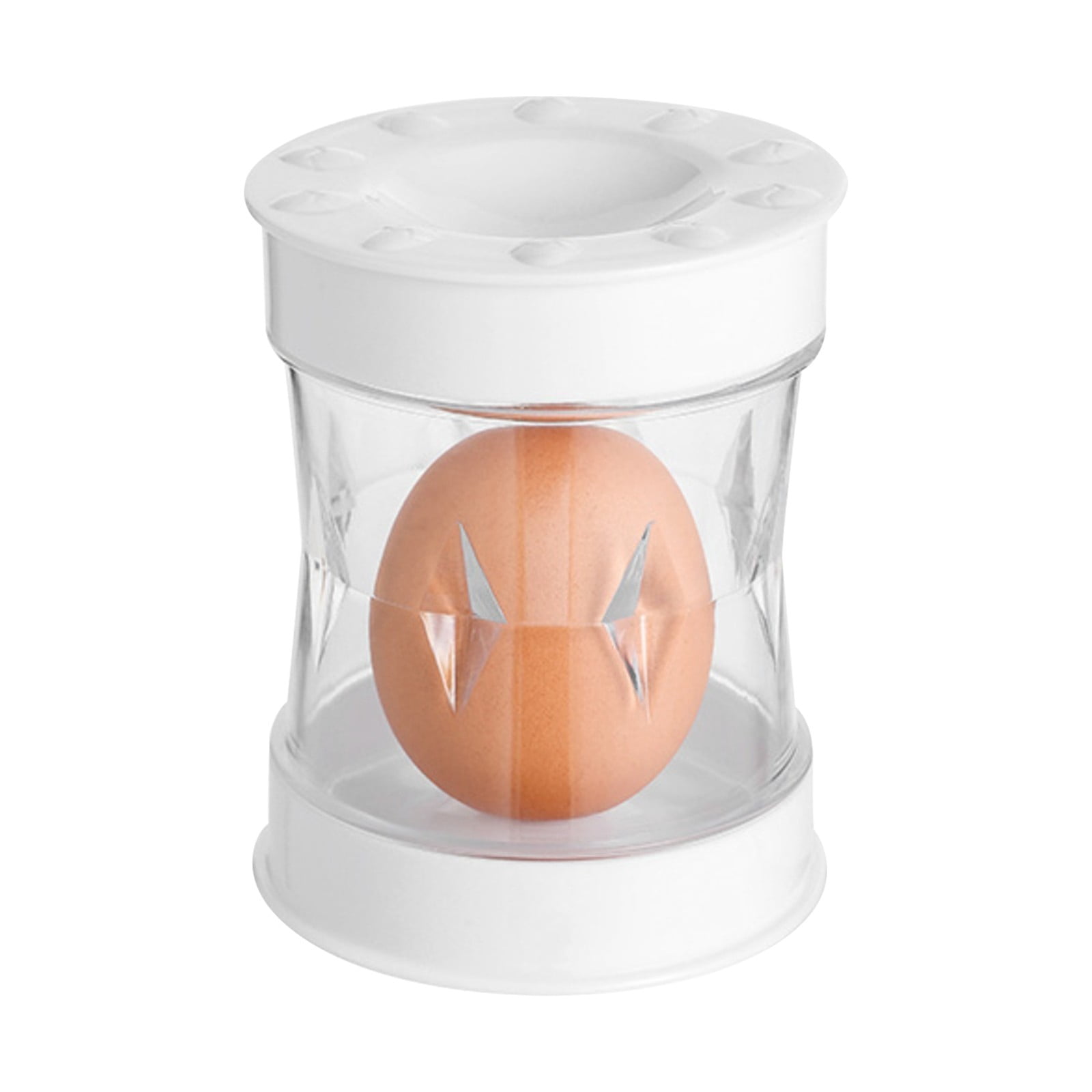 YYKihy Egg Peeler For Hard Boiled Eggs Stainless Hard Boiled Egg Peeler ...