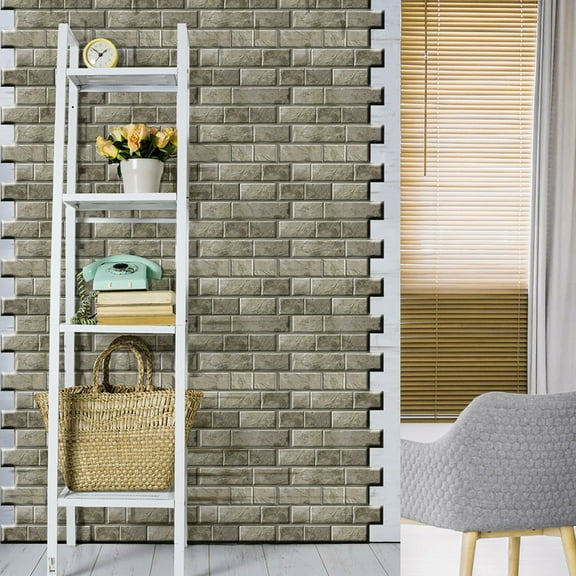 YYKihy Explosion Models 3D Stereo Tile Stickers Anti-Collision Stickers PVC Wall Sticke