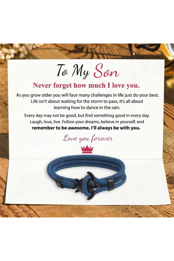 Fashion Bracelet Turtle Nautical Bracelet Men's Women's Charm Nautical Rope Chain Umbrella Rope Bracelet Men's Bag Metal Hook