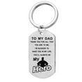 thumbnail image 1 of YYKihy Father's Day Gift Pendant Necklace TO MY DAD Letter Key Chain Present, 1 of 3