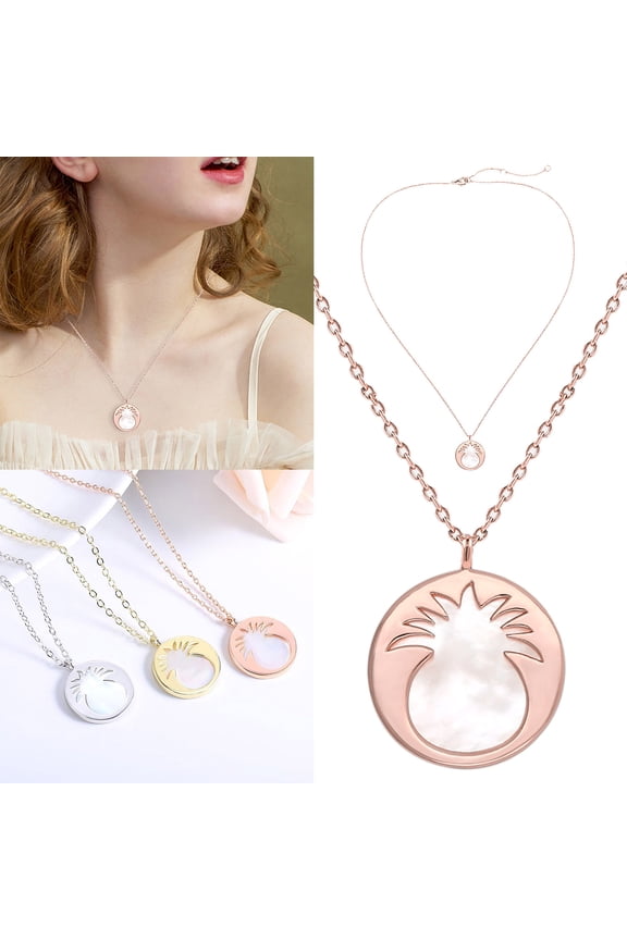 Fruit Pineapple Necklace Jewelry Sweet Fairy Fruit Accessories Simple Style Fashion Hundred With Necklace Collarbone Chain Jewelry Gift