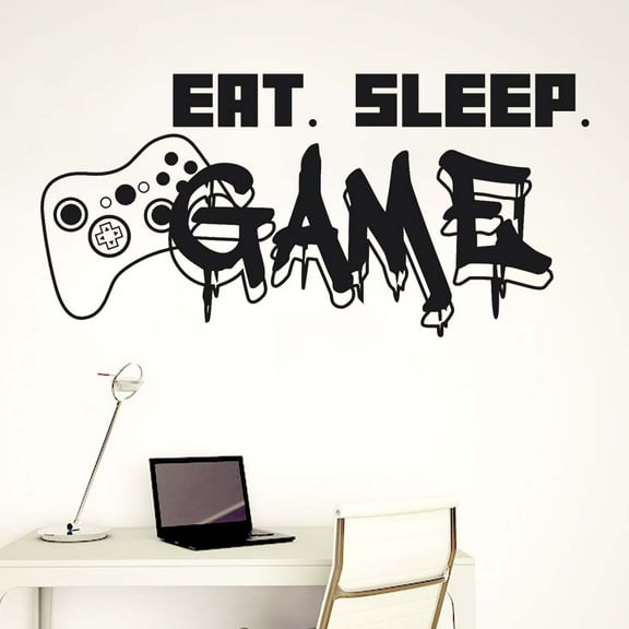 YYKihy Game Decoration PVC Wallpaper Letter Living Sticker Room Sticker Wallpaper Wall Sticker