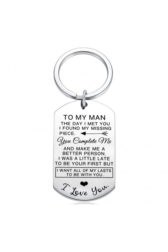 Gifts From Girlfriend Valentines Day Keychain For Him Men Soulmate To My Boyfriend I Love You Couple Gift For Christmas Birthday Thanksiving New Boyfriend Present From Girlfriend