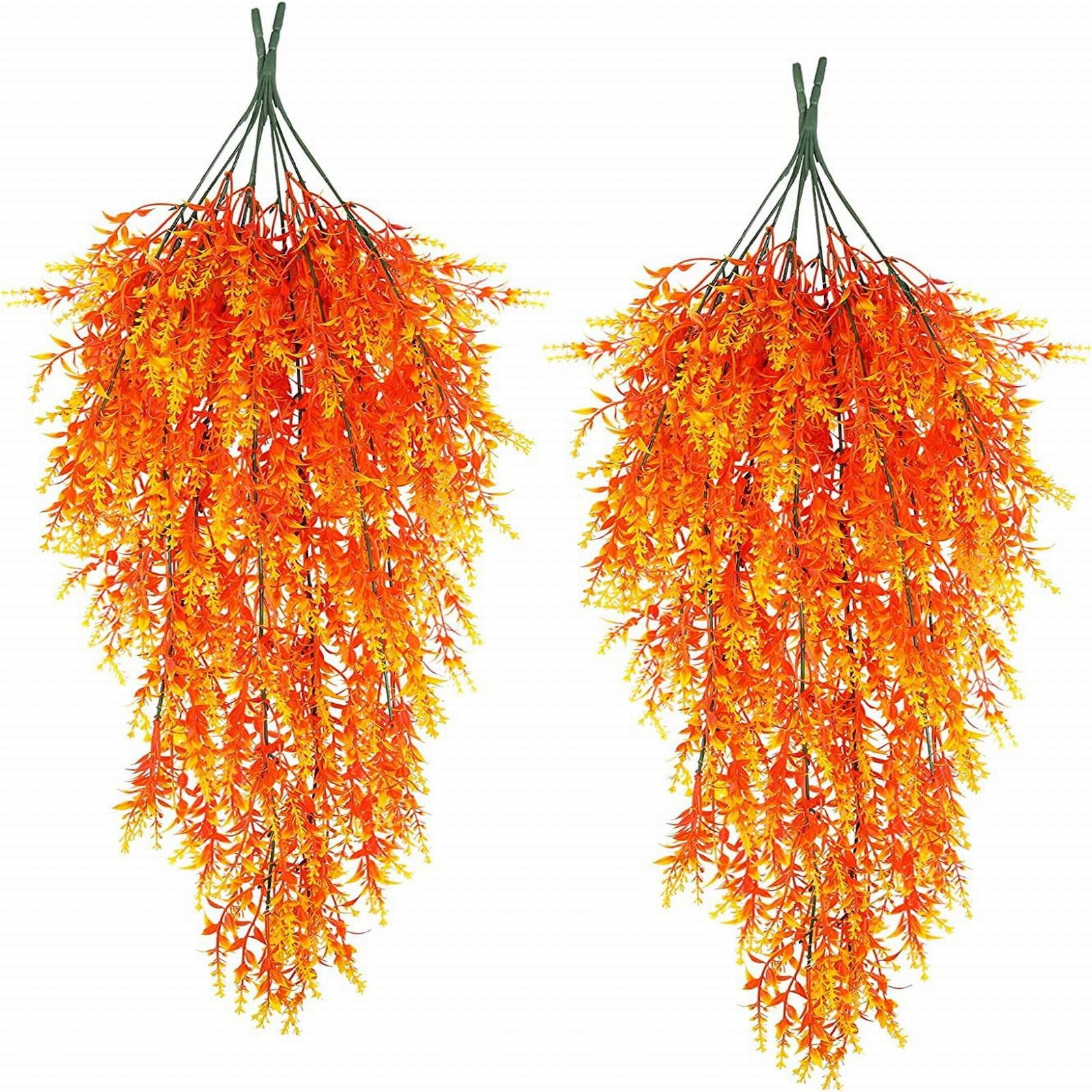 YYKihy Hanging Plants Artificial Lavender Plants Hanging Vines ...