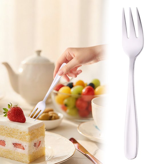 YYKihy Large Forks Stainless Serving Fork Set For Buffet Cooking Dishwasher