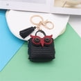 thumbnail image 1 of YYKihy Multipurpose Cute Mini Bag Keychain Leather Owl Tassel Keychain Owl Coi N Purse Keychain, 1 of 9