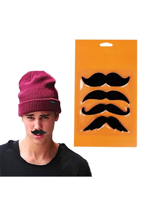 Mustache Photo Props Costume & Performance Accessories Cosplay Handlebar Mustache For Fun Dress Up And Creative Photography