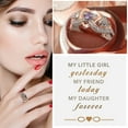 thumbnail image 1 of YYKihy New Rose Princess Diamond Ring Heart Shaped Rose Gold Two Tone Zircon Ring Proposal Ring Valentines Day Gift Thanksgiving Gift Souvenir, 1 of 9