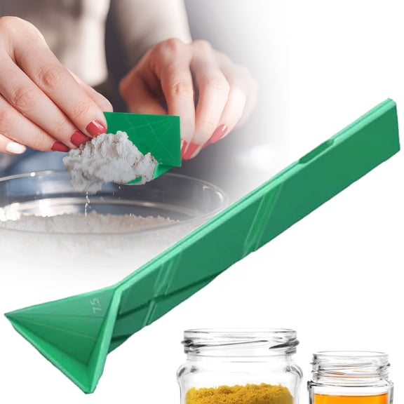 YYKihy Original Flat Folding Measuring Spoons | 2 Spoons Fold Into 6 Sizes | Tech Lasts 100k+ Folds | LeakProof For & Dry | Packaging