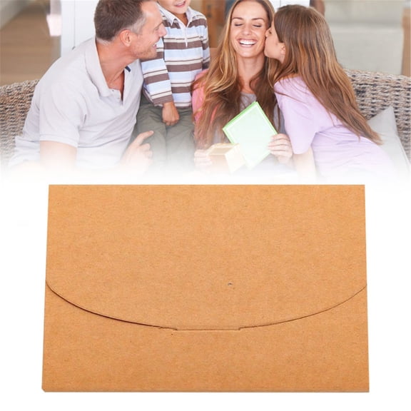 YYKihy Paper Postcard Envelope Blank Card Box Photo Greeting Card Packaging Women's Day Box