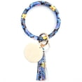 thumbnail image 1 of YYKihy SilKeychain Bracelet Wristlet Key Ring Silicone Beaded Bangle Cute Key Chains For Women, 1 of 1