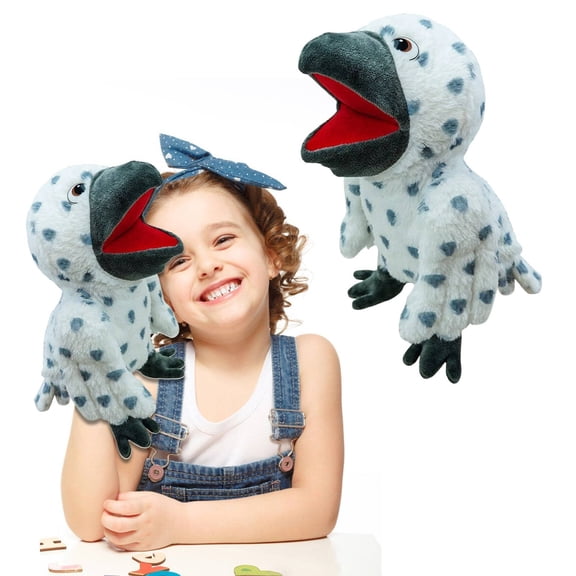 YYKihy Soft Bird Parrot Hand Puppet - Simulation Plush Stuffed Doll Toy
