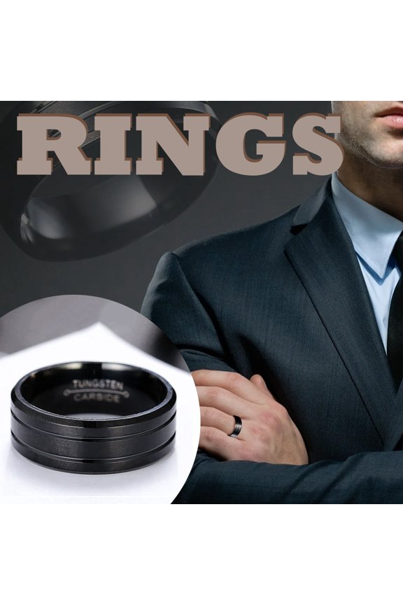 Stainless Steel Men's Rings Korean Version Of Dteel Rings Rold Male Trend