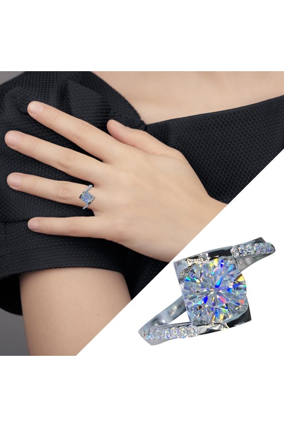 Super Flash Simple And Super Open Adjustable Ring