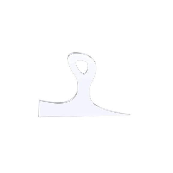 YYKihy Template Acrylic Handle Cutting Board Router Template Angled Tracing Stencils Tools (7 * 9'')
