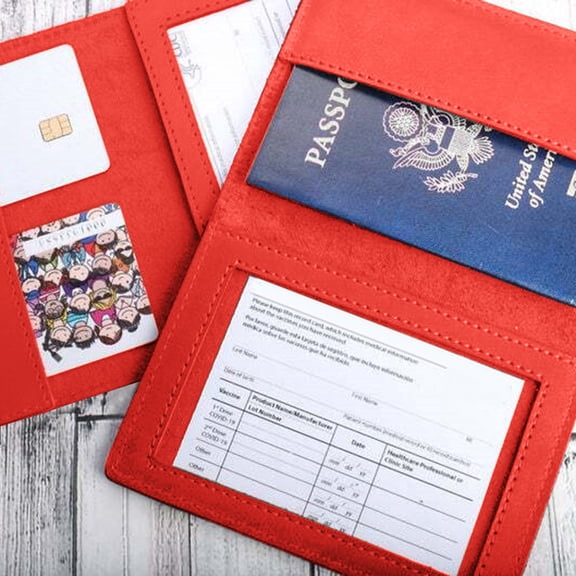 YYKihy Vaccination Certificate Multifunctional Leather Protective Cover