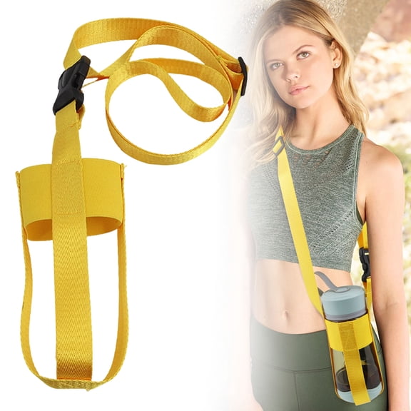 YYKihy Water Bottle Holder Strap Adjustable Wear Flask Water Bottle Shoulder Strap
