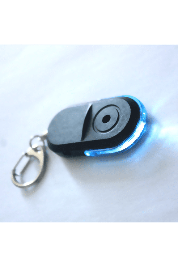 Whistle Lost Key Finder Flashing Beeping Locator Remote Sonic Keychain LED