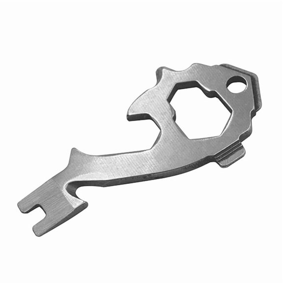 (YYL-Design)-- 20-in-1 Stainless Steel Multi Tools Key Ring EDC Screwdriver Wrench Opener Set Pocket Outdoor Tool Multitool Keychain Portable**-- /;.;'';