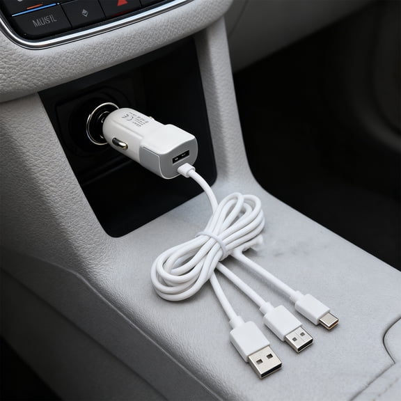 (YYL-Design)-- Car Charger Car cigarette lighter charger, multi-functional, compatible with Android, USB**--jj;[\[ 