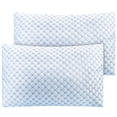 thumbnail image 1 of (YYL-Design)-- Cooling Memory Foam Pillow Ventilated Soft Bed Pillow With Cooling Gel Infused Memory Foam Machine Washable, 1 of 10