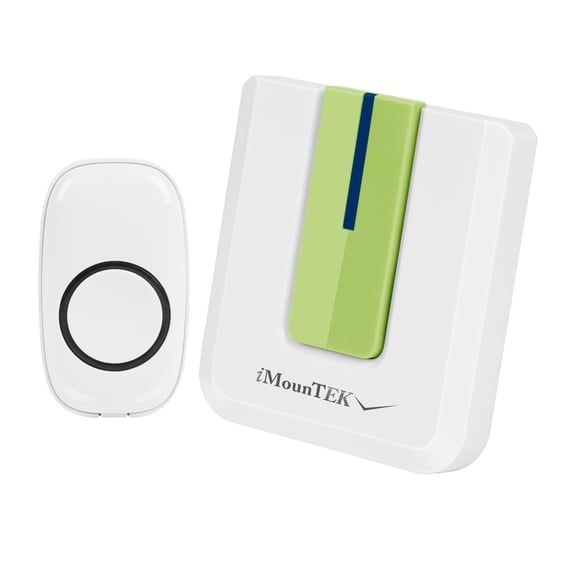 (YYL-Design)-- Wireless Doorbells Rings 1 Thousand FT Operating Range IP44 Waterproof Door Chime With 1 Plug Receiver Chimes 52 Melodies LED Indicator Bells For Office Apartment House**--( ;llkj)