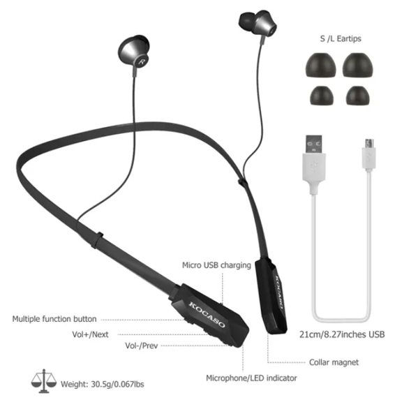 (*YYL-Design*)-- Wireless Neckband Sweatproof Sports Earphones **--( 7;,fe)
