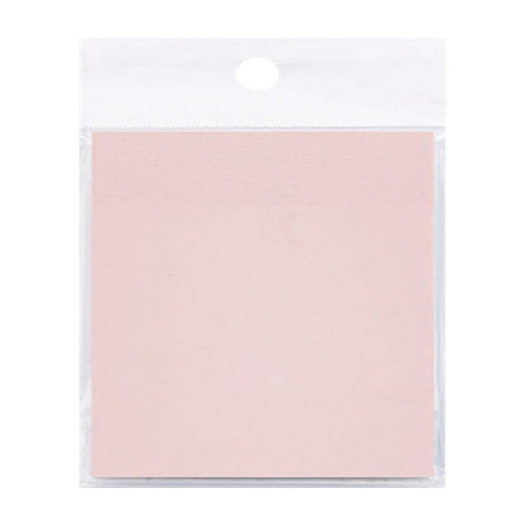 50sheets Transparent Posted it Sticky Notes Pads Clear Notepad