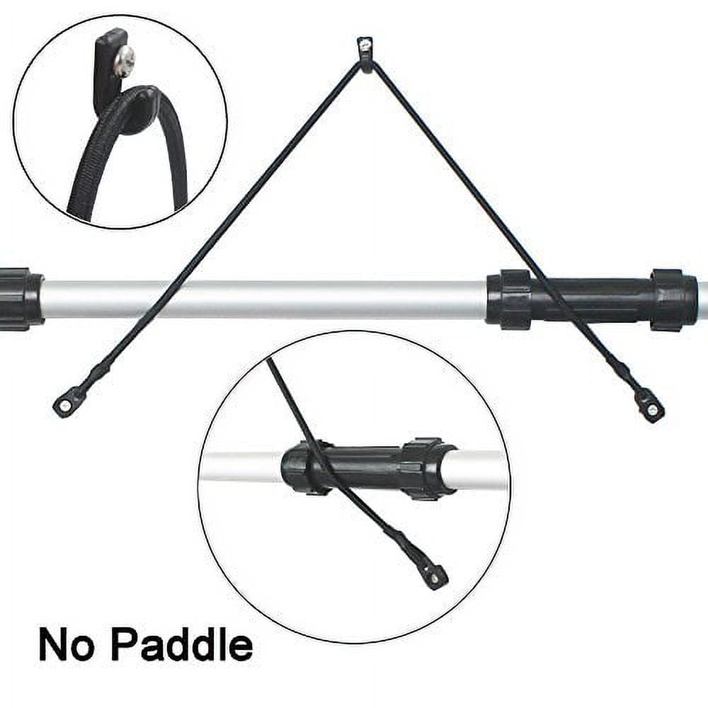 YYST D Ring Kayak Bungee Paddle Holder Kayak Paddle Keepers Kit 2/PK