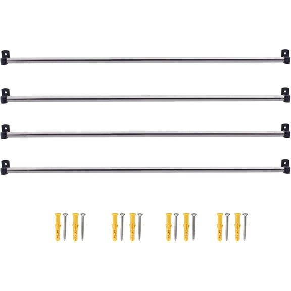 YYST Gift Wrapping Paper Wall Mount Storage Station, Organizer, Dispensing Rack for Gift Wrapping Paper up to 40 Inch(100CM) Wide.$$Home Decor, Kitchen, & Other