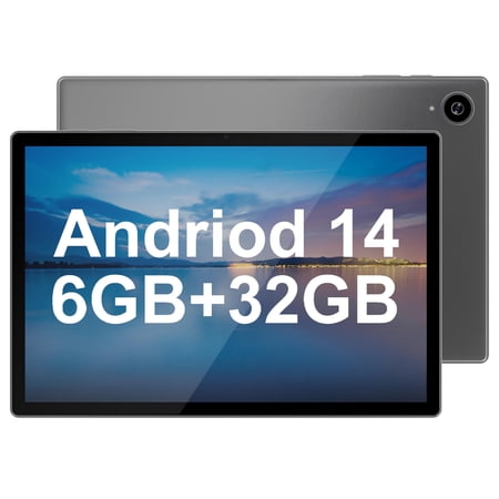 Tibuta 10.1" Android 13 Tablet, 6GB RAM+32GB, Octa-Core, 7000mAh Battery, HD IPS Touchscreen, Dual Camera, WiFi