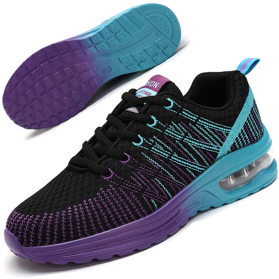 YYTLCH Women's Air Cushion Sneaker Breathable Running Shoes Athletic Sport Gym Jogging Shoes Lightweight