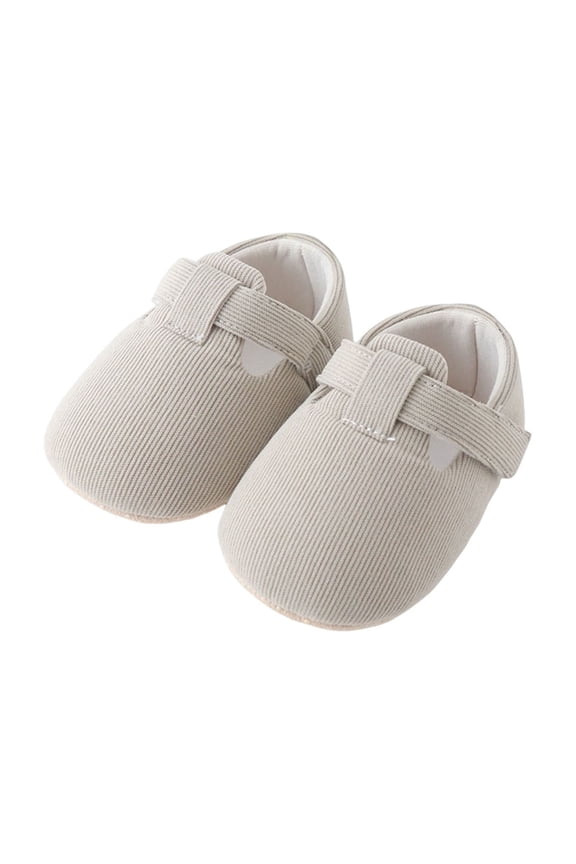 Baby Shoes Boys Girls Infant Sneakers Non-Slip Rubber Sole Toddler Crib First Walker Shoes Gray 12-18 Months