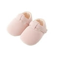 thumbnail image 1 of YYUIJK Baby Shoes Boys Girls Infant Sneakers Non-Slip Rubber Sole Toddler Crib First Walker Shoes Pink 6-12 Months, 1 of 6