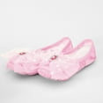 thumbnail image 1 of YYUIJK Ballet Shoes Split-Sole Glitter Flats Dance Shoes for Girls Toddler/Kid Pink 13 Years, 1 of 4