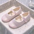 thumbnail image 1 of YYUIJK Girl's Ballet Flats Non-Slip Soft Mary Jane Walking Party Dress Shoes for Toddler/Little Kid/Big Kid Pink 13 Little Kid, 1 of 7