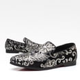 thumbnail image 1 of YYUIJK Mens Suede Loafers Dress Shoes Embellishments Party Luxury Loafer Shoes Black 6.5, 1 of 4