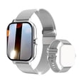 thumbnail image 1 of YYUZH 1.44-Inch Waterproof Smartwatch for Fitness with Call Answering Function - Full Touch Screen Smart Watch Dual Straps Included for Men Women Activity Tracker, 1 of 4
